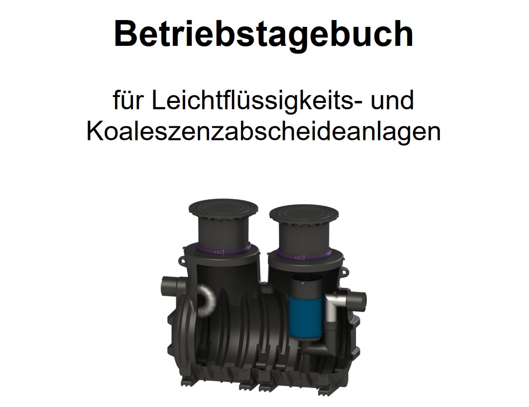 Bedrijfslogboek voor installaties met afscheiders voor lichte vloeistoffen en coalescentiefilters Bedrijfslogboek voor installaties met afscheiders voor lichte vloeistoffen en coalescentiefilters