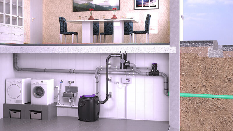 Installatievoorstel: CleverLoop-systeemscheider in een eengezinswoning Installatievoorstel: CleverLoop-systeemscheider in een eengezinswoning