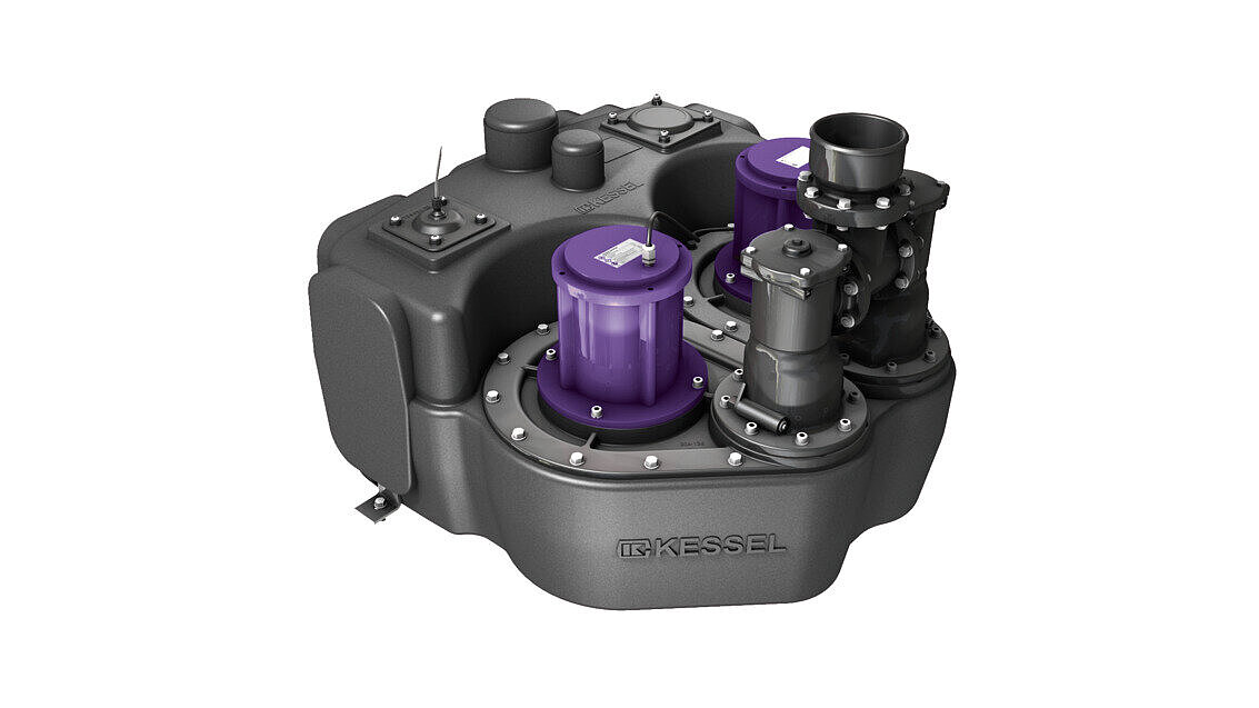 Opvoerinstallatie Aqualift L Pro Duo Opvoerinstallatie Aqualift L Pro Duo